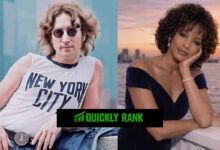 John Lennon and Whitney Houston