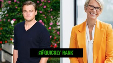 Leonardo DiCaprio and Emma Walmsley