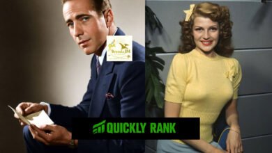 Humphrey Bogart and Rita Hayworth