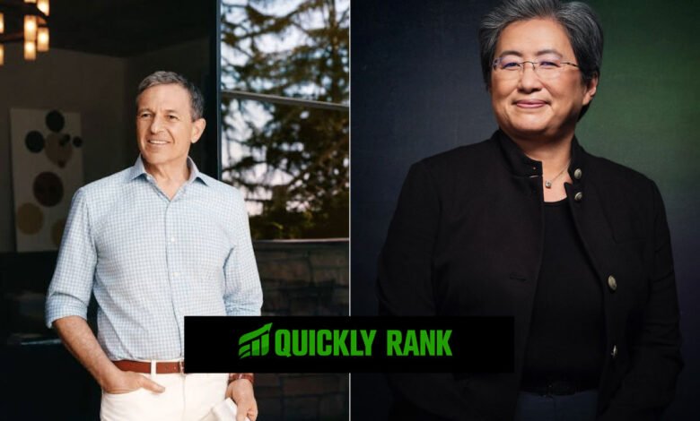 Bob Iger and Lisa Su