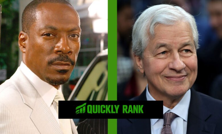 Eddie Murphy and Jamie Dimon