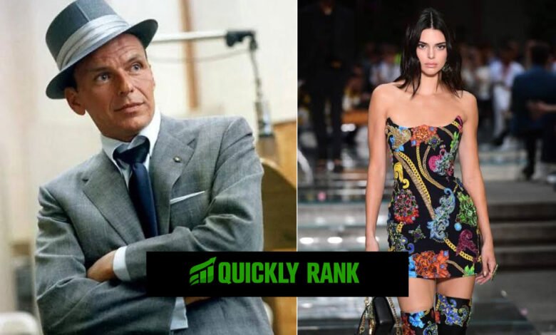 Frank Sinatra and Kendall Jenner