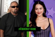 Kanye West and Olivia Rodrigo